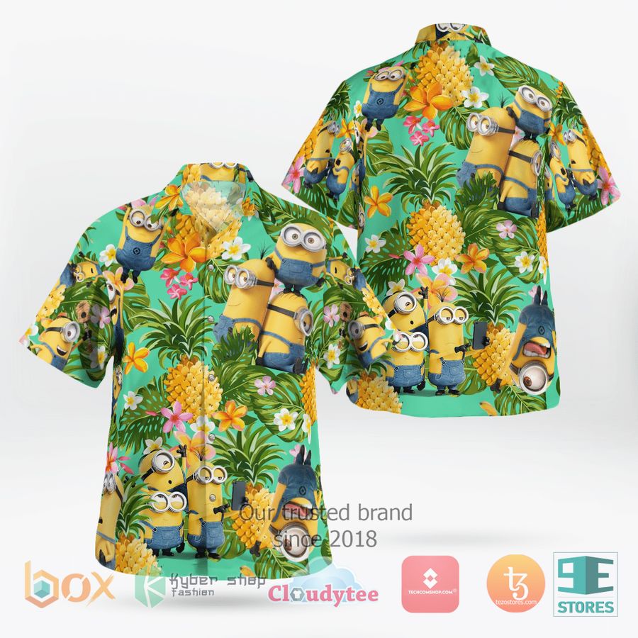 BEST Minion Pineapple Tropical Hawaii Shirt 8
