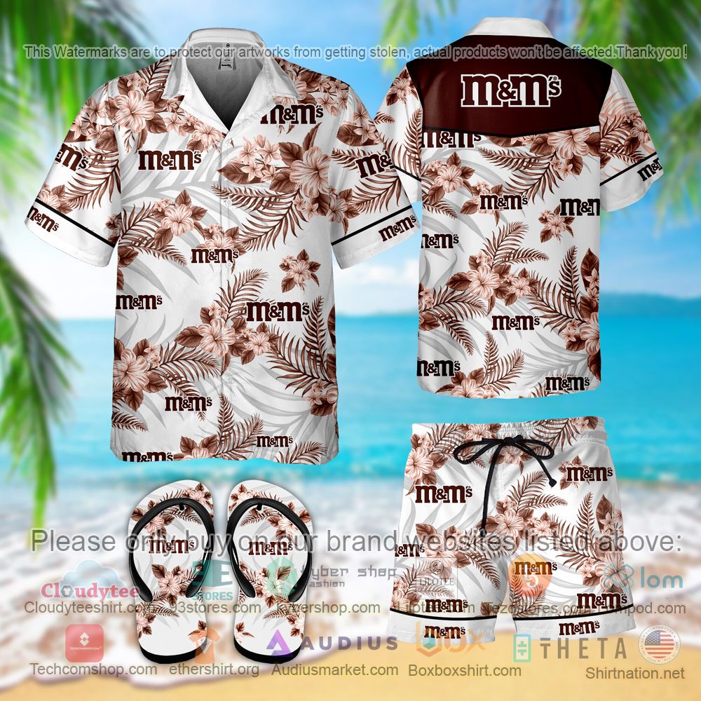 BEST M&M's Hawaiian Shirt, Short 3
