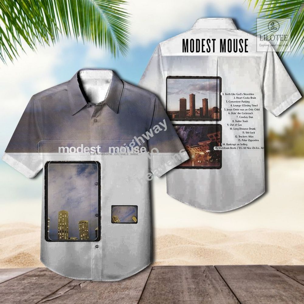 BEST Modest Mouse The Lonesome Crowded West Casual Hawaiian Shirt 2