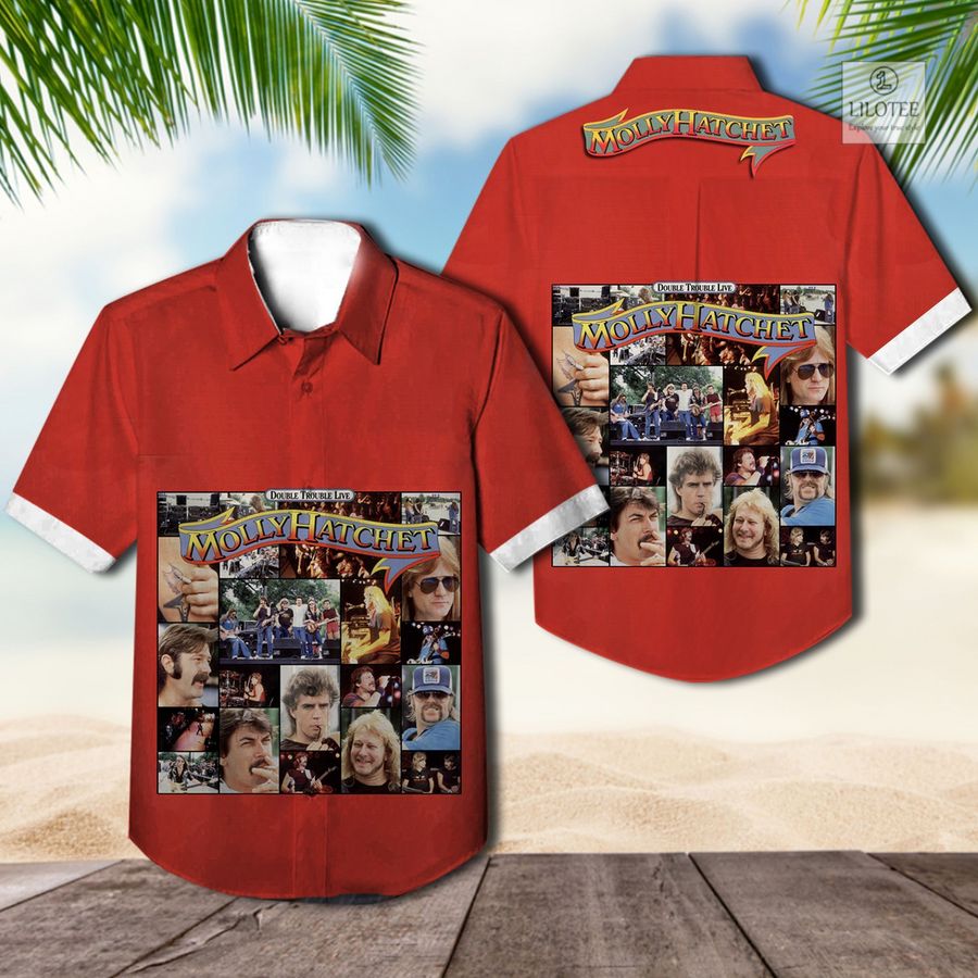 BEST Molly Hatchet Double Trouble Live Hawaiian Shirt 2