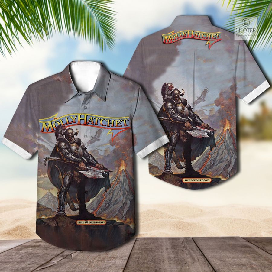 BEST Molly Hatchet The Deed Is Done Hawaiian Shirt 3