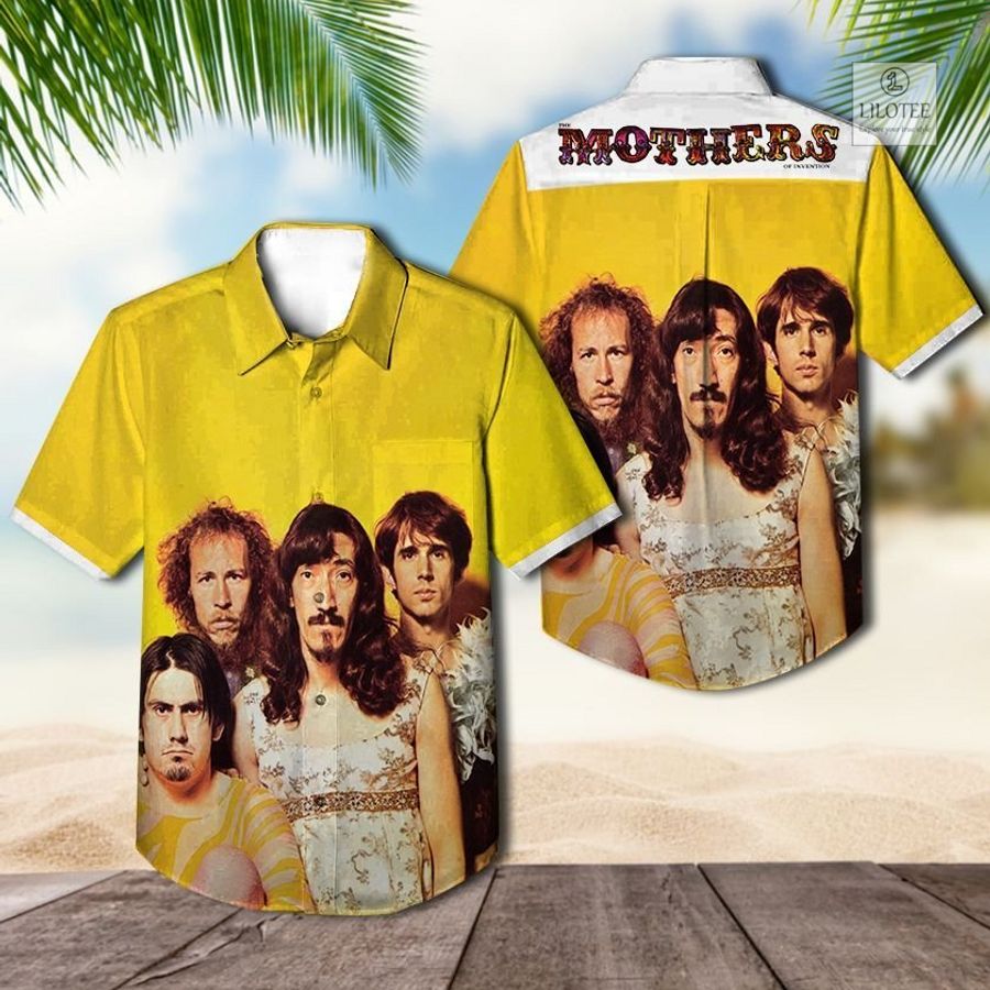 BEST Mothers We're Only in It for the Money Yellow Hawaiian Shirt 2