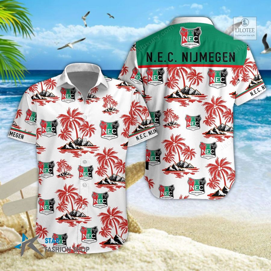 BEST N.E.C. Nijmegen Hawaiian Shirt, Short 5