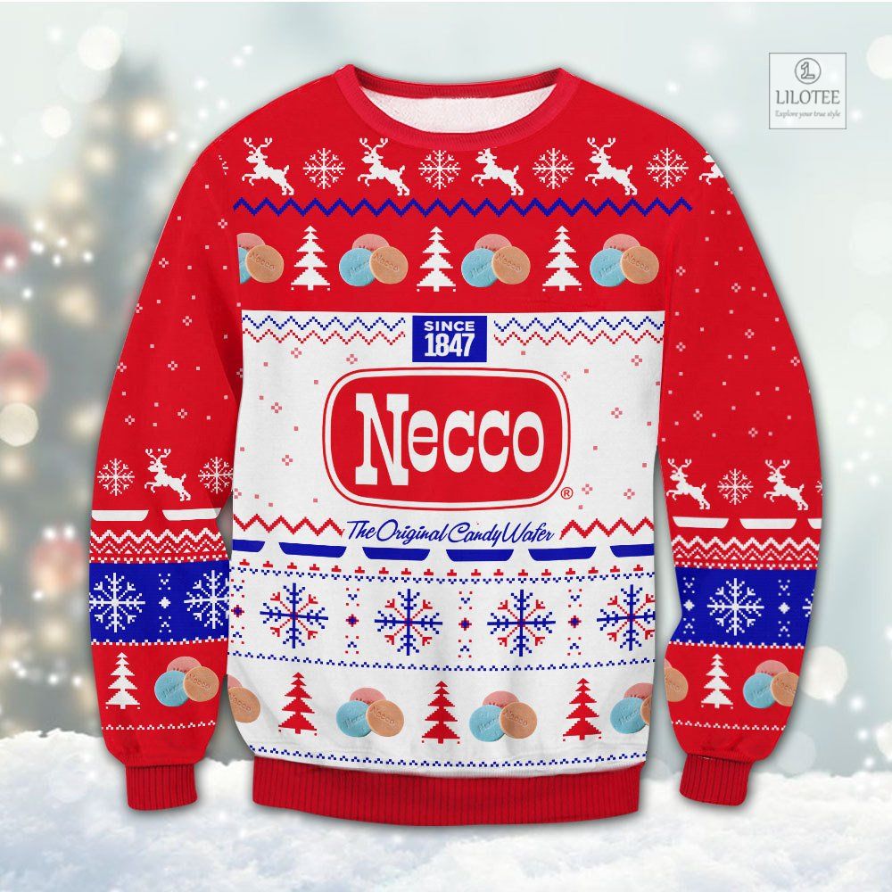 BEST Necco The Original Candy Wafer Christmas Sweater and Sweatshirt 3