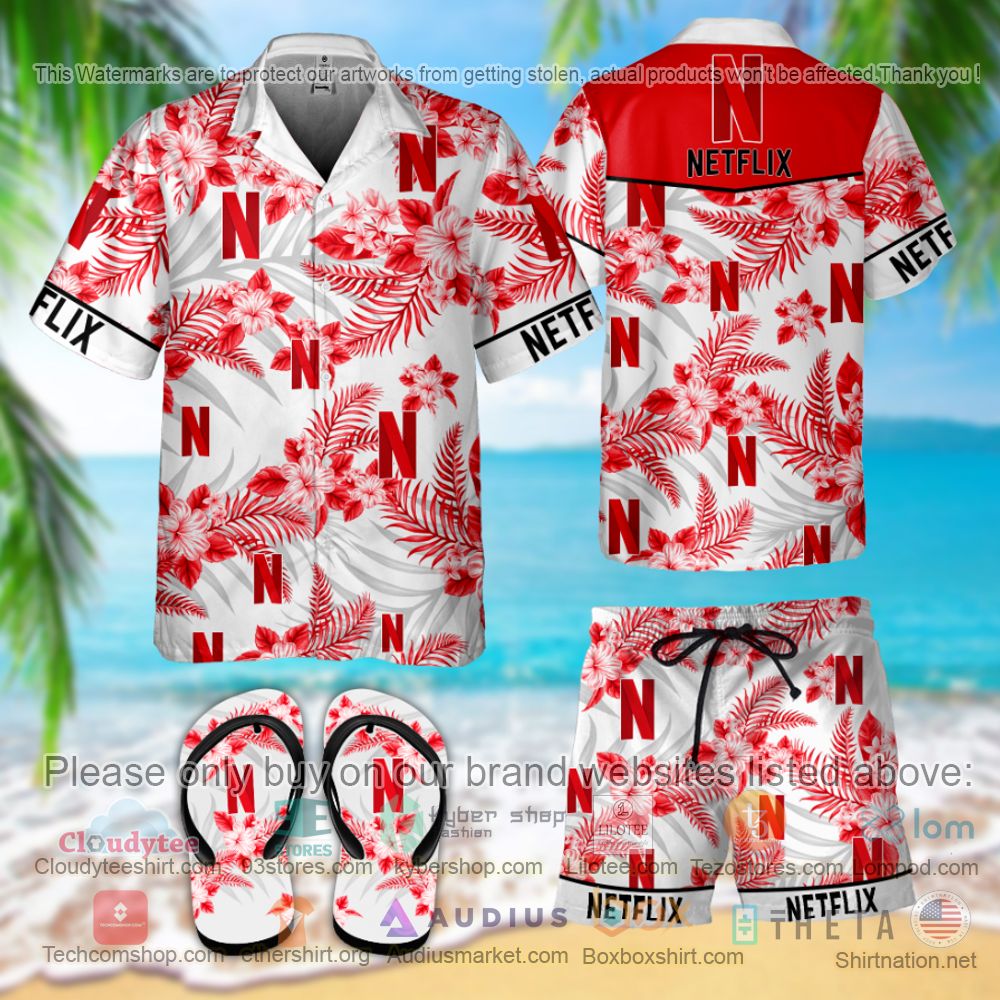 BEST Netflix Hawaiian Shirt, Short 3