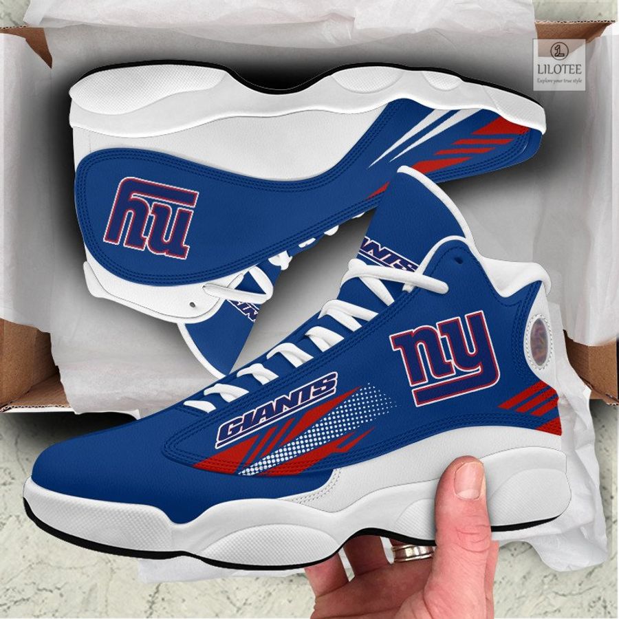 BEST NFL New York Giants Air Jordan 13 Sneaker 19