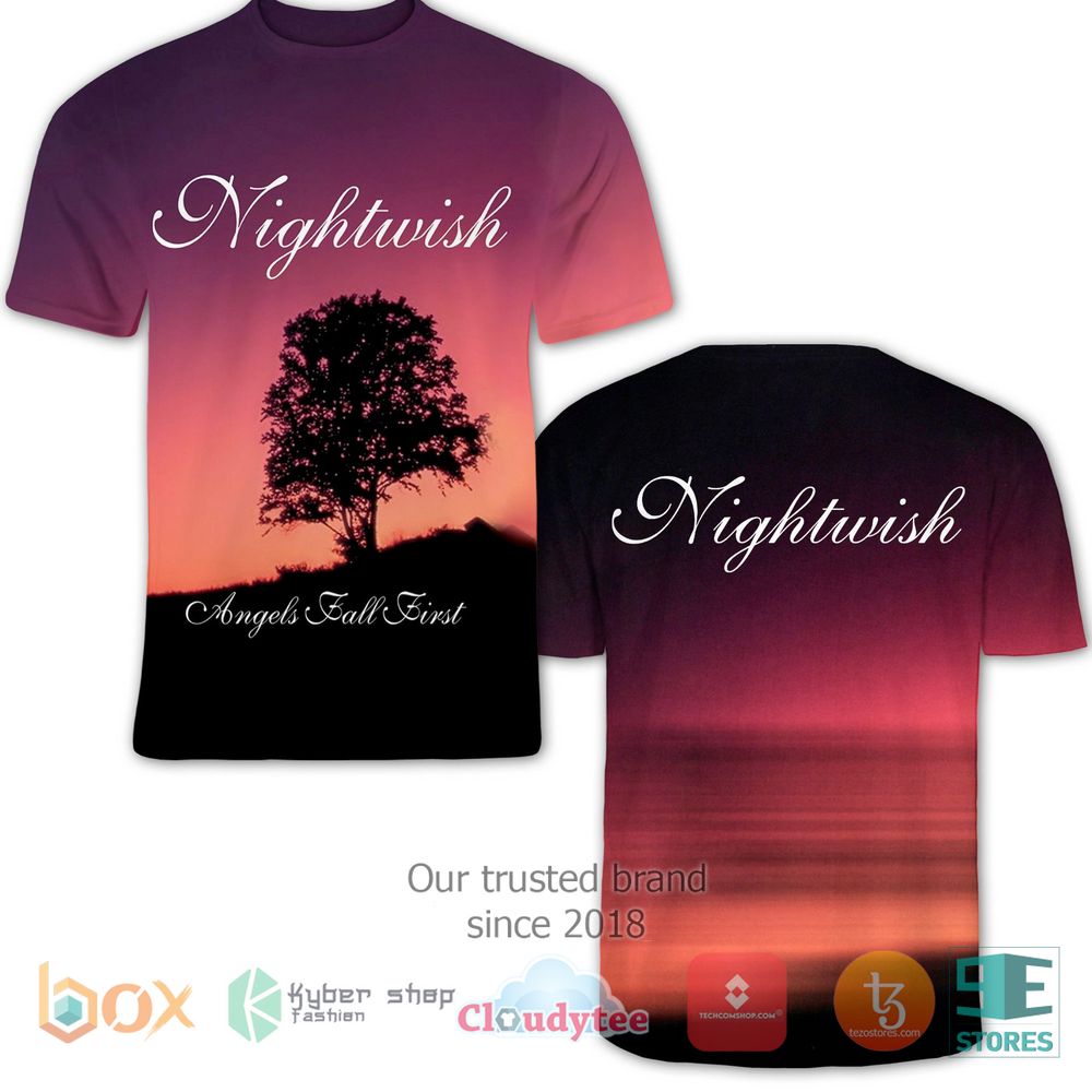 HOT Nightwish Angels Fall First 3D T-Shirt 2