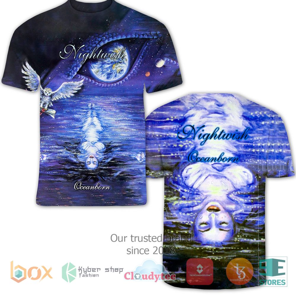 HOT Nightwish Oceanborn 3D T-Shirt 3