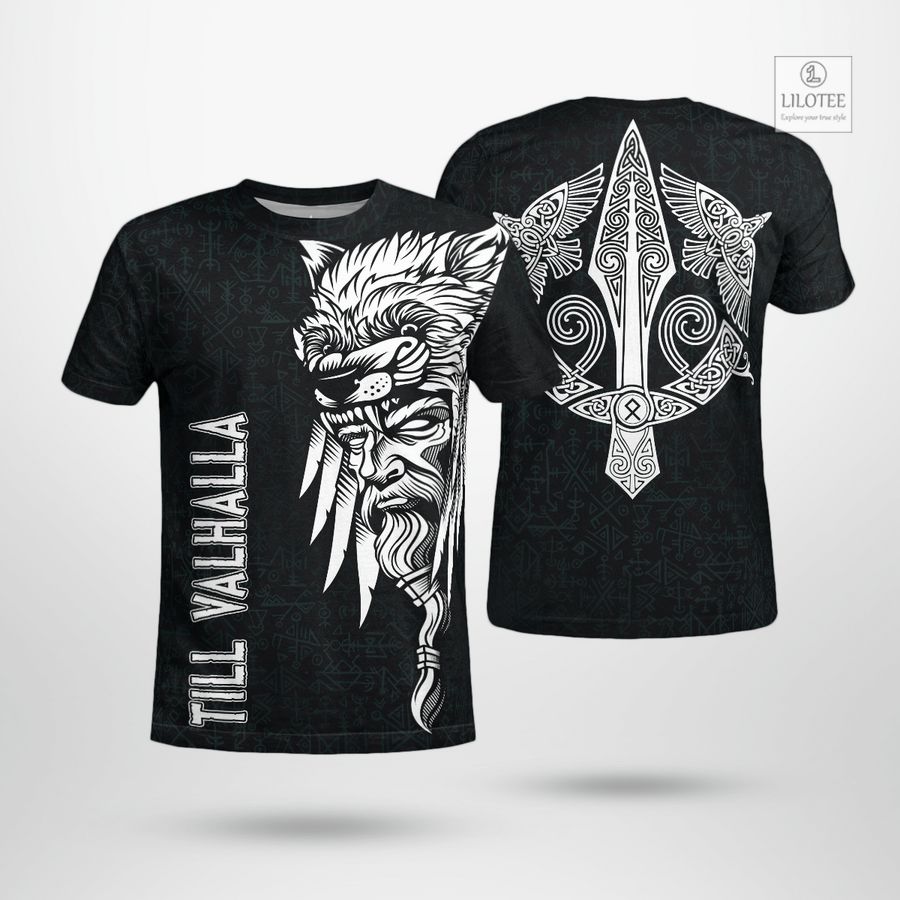 BEST Odin Till Valhalla Viking T-Shirt 7