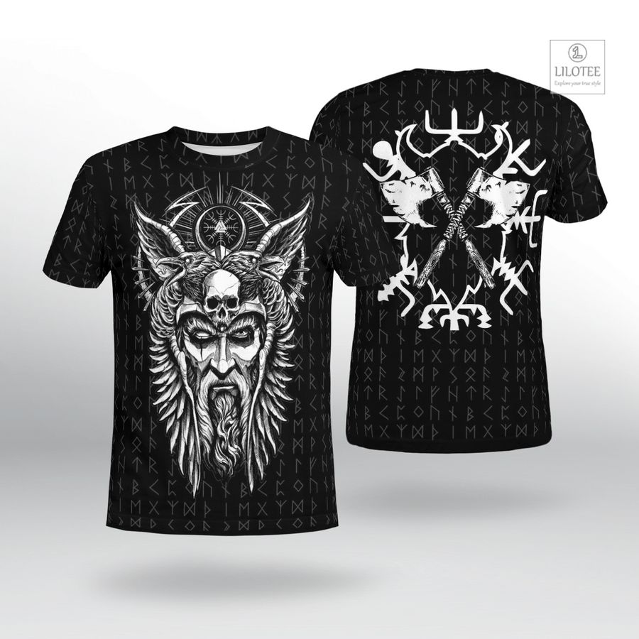 BEST Odin Vegvisir Viking T-Shirt 7