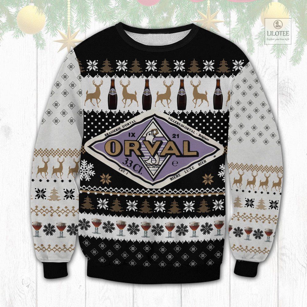BEST Orval beer Christmas Sweater and Sweatshirt 3
