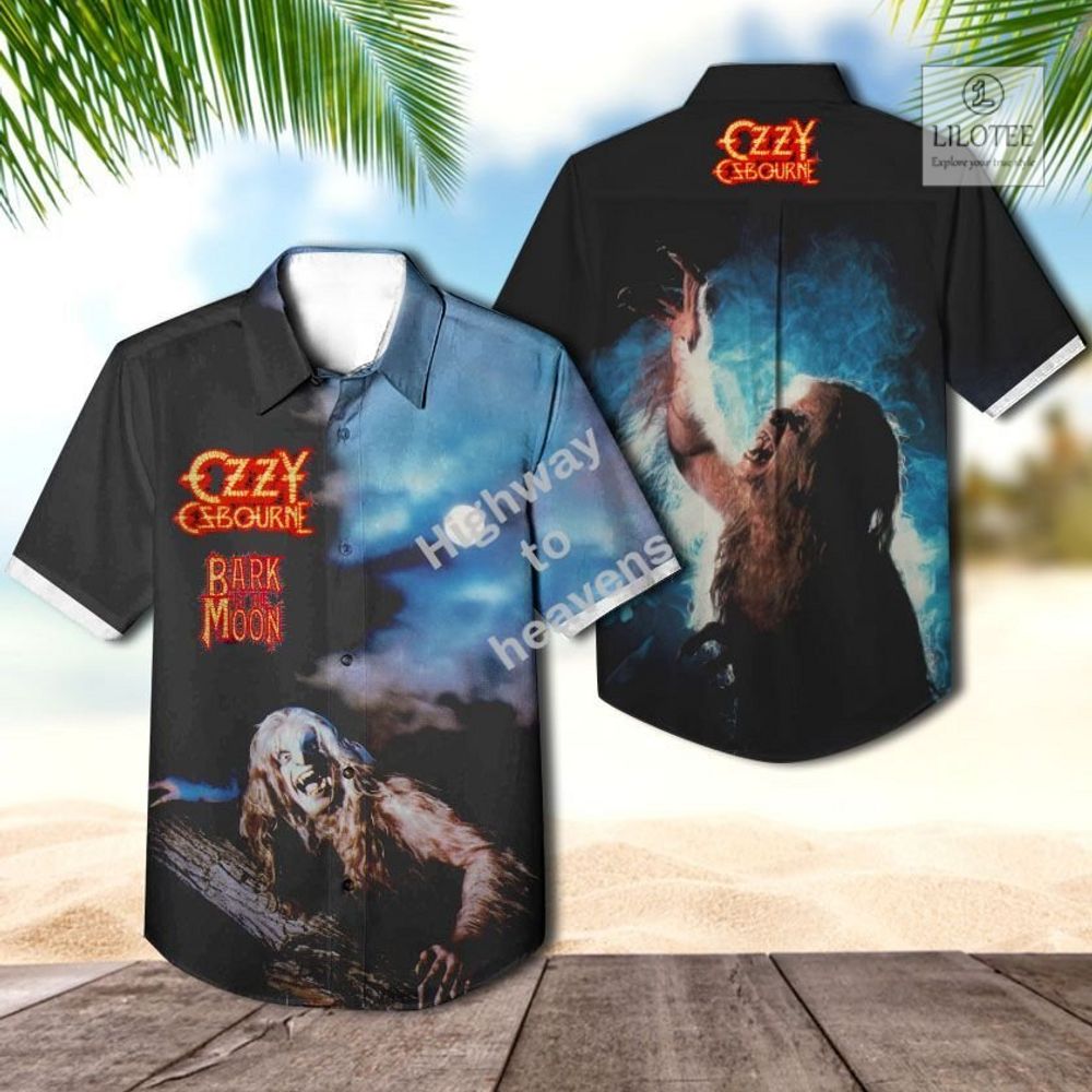 BEST Ozzy Osbourne Bark At The Moon Casual Hawaiian Shirt 2