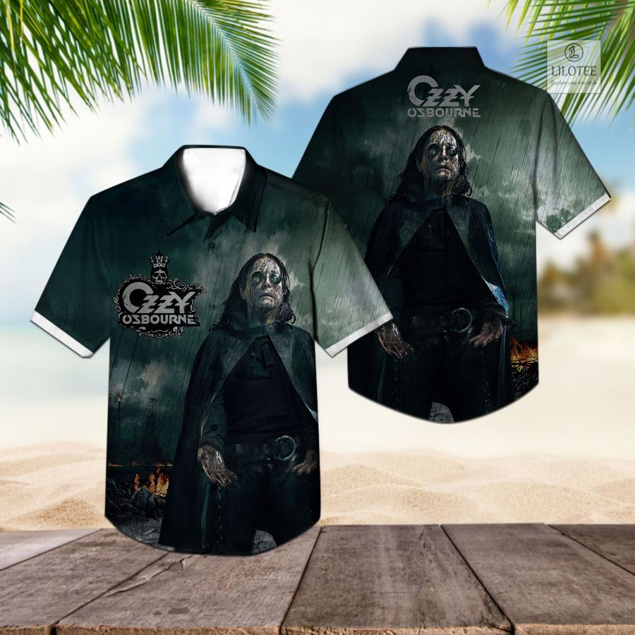 BEST Ozzy Osbourne Rain Hawaiian Shirt 3