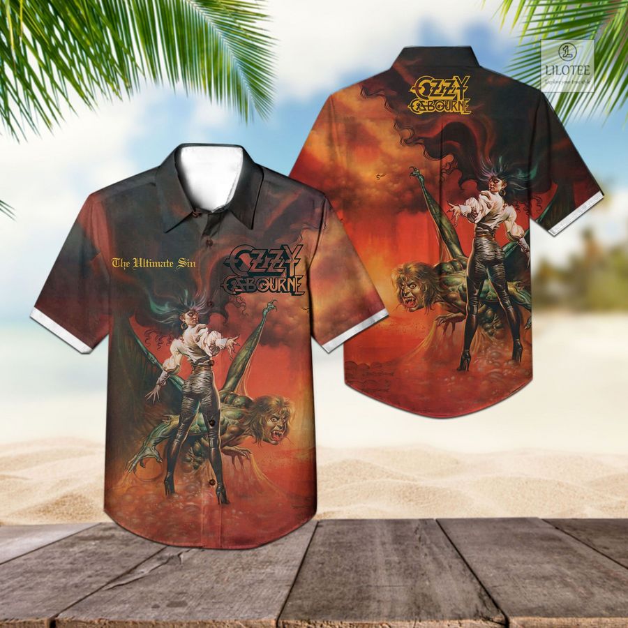 BEST Ozzy Osbourne The Ultimate Sin Hawaiian Shirt 2