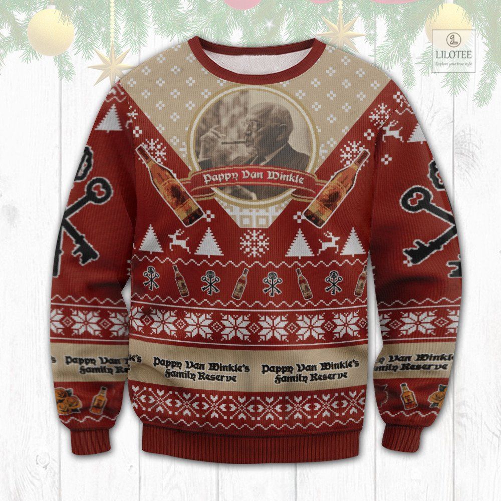 BEST Pappy Van Winkle Christmas Sweater and Sweatshirt 7