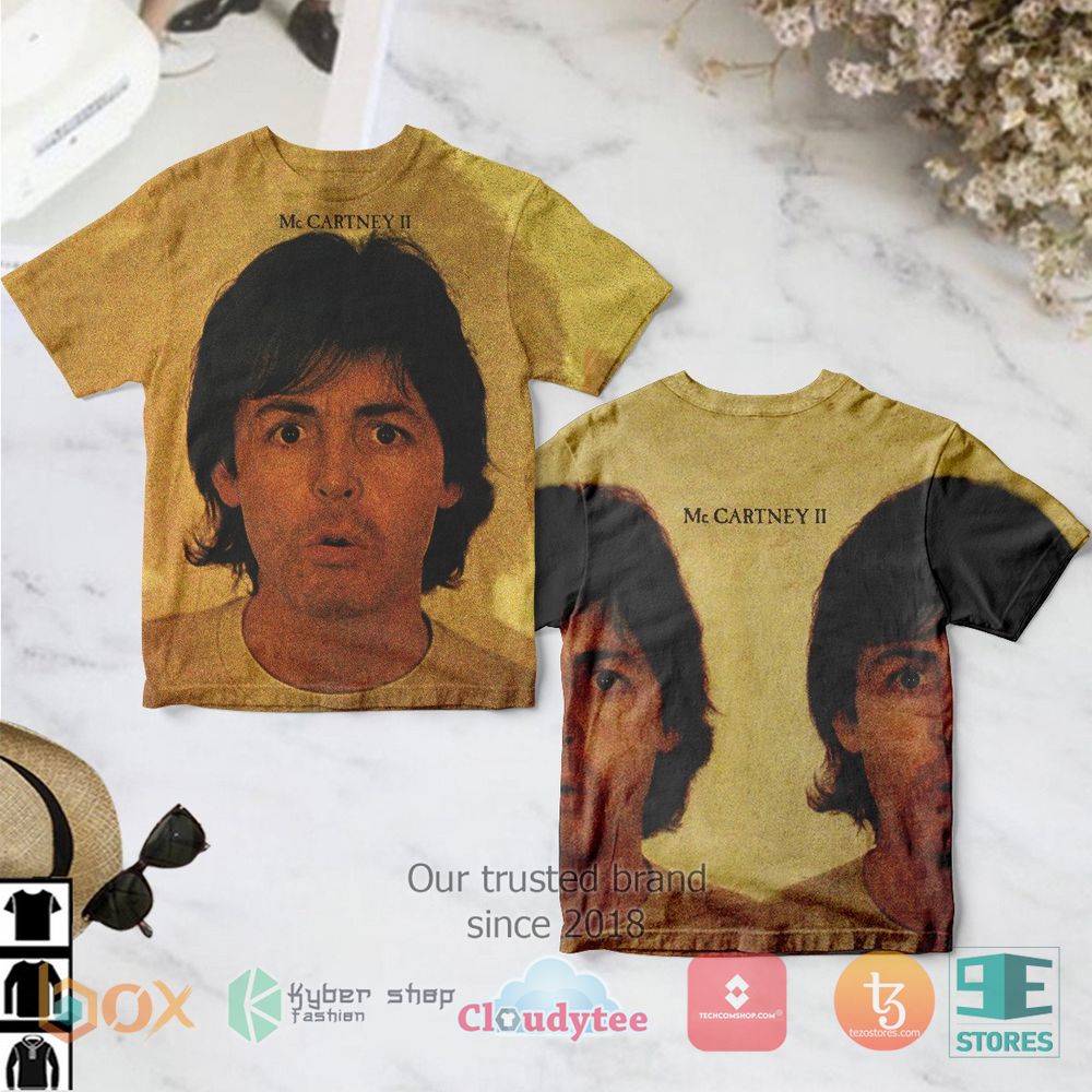 HOT Paul McCartney II 3D T-Shirt 1