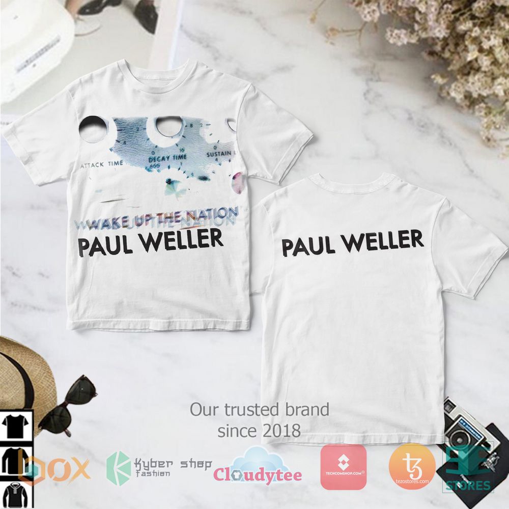 HOT Paul Weller Wake Up the Nation T-Shirt 2