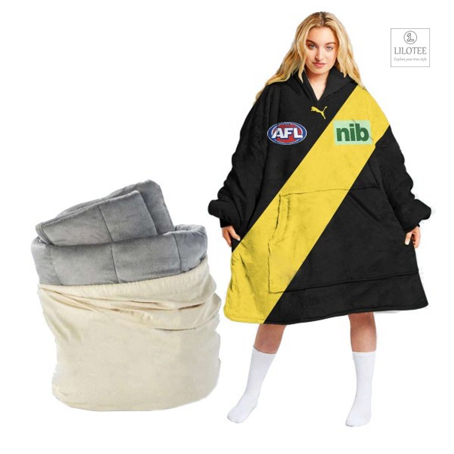 Top cool sherpa hoodie blanket for NRL fans 168