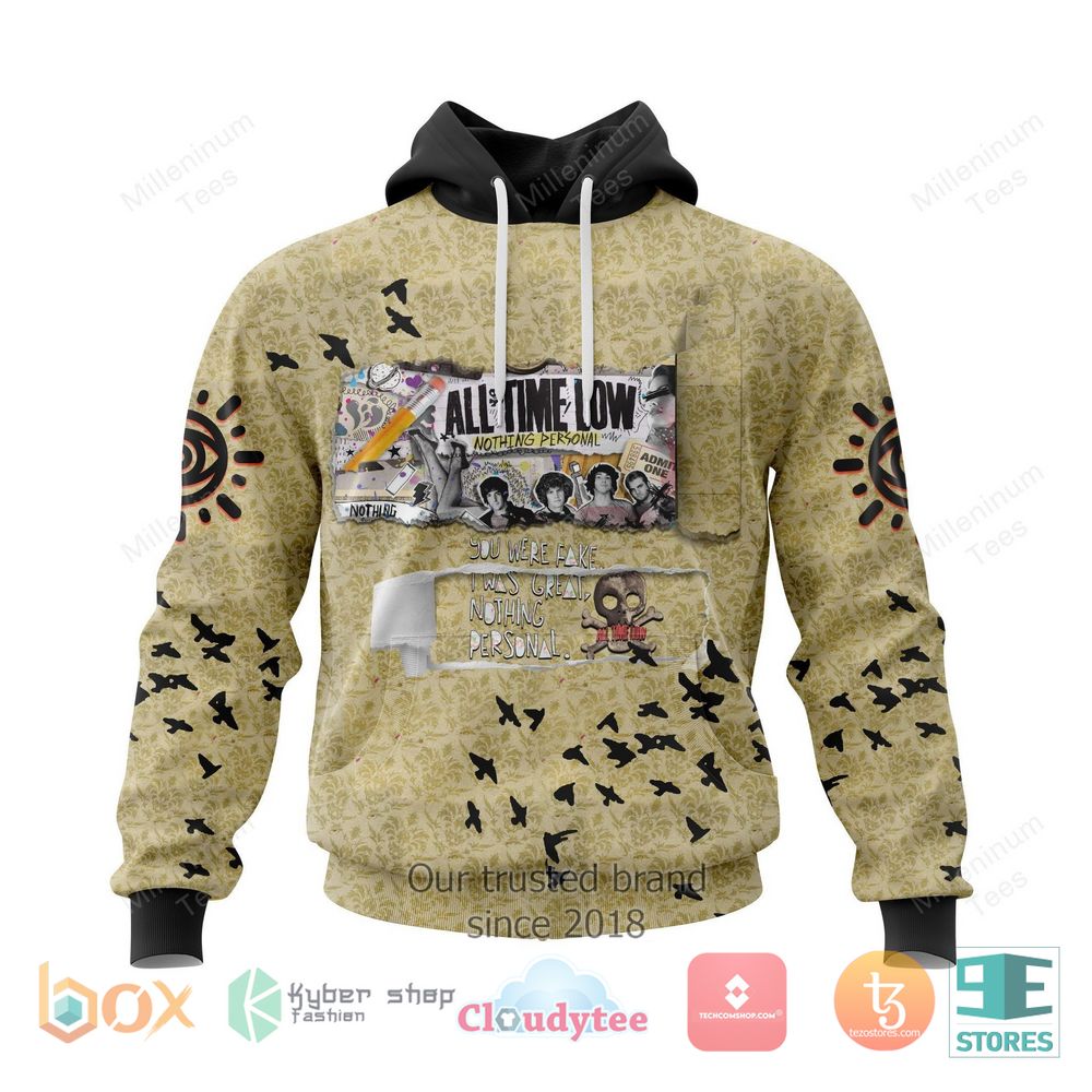 HOT Personalized All Time Low Nothing Personal 3D hoodie 4