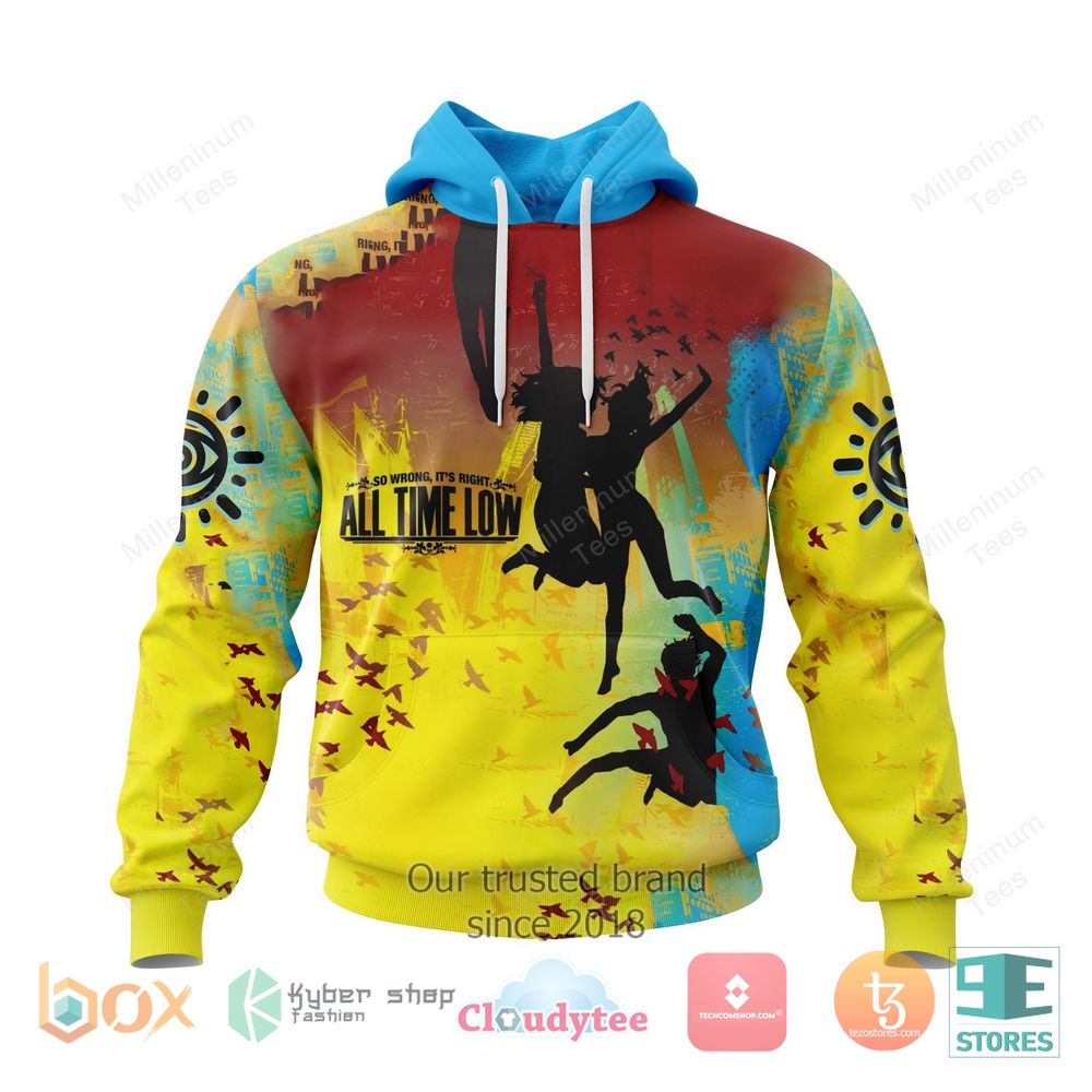 HOT Personalized All Time Low So Wrong, It's Right 3D hoodie 5