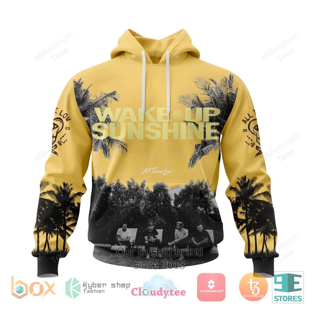 HOT Personalized All Time Low Wake Up Sunshine 3D hoodie 5