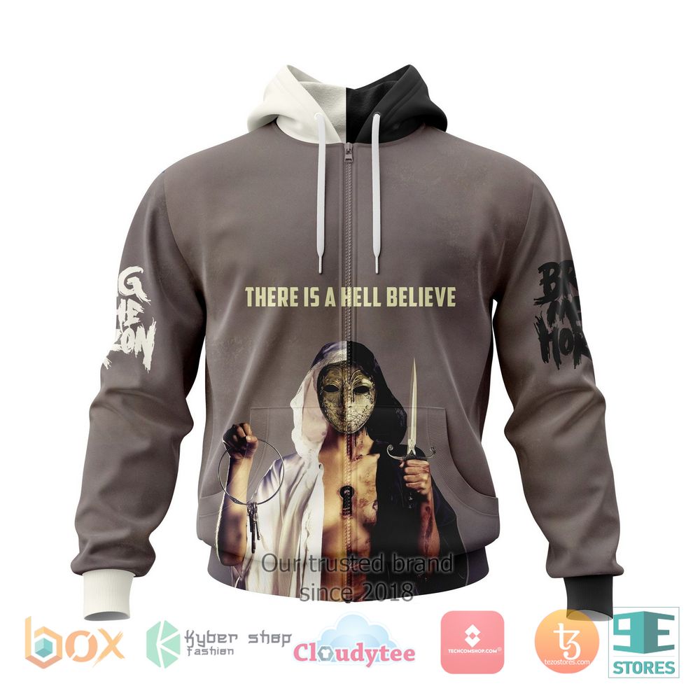 HOT Personalized Bring Me The Horizon There Is a Hell Believe Me I've Seen It Zip Hoodie 4