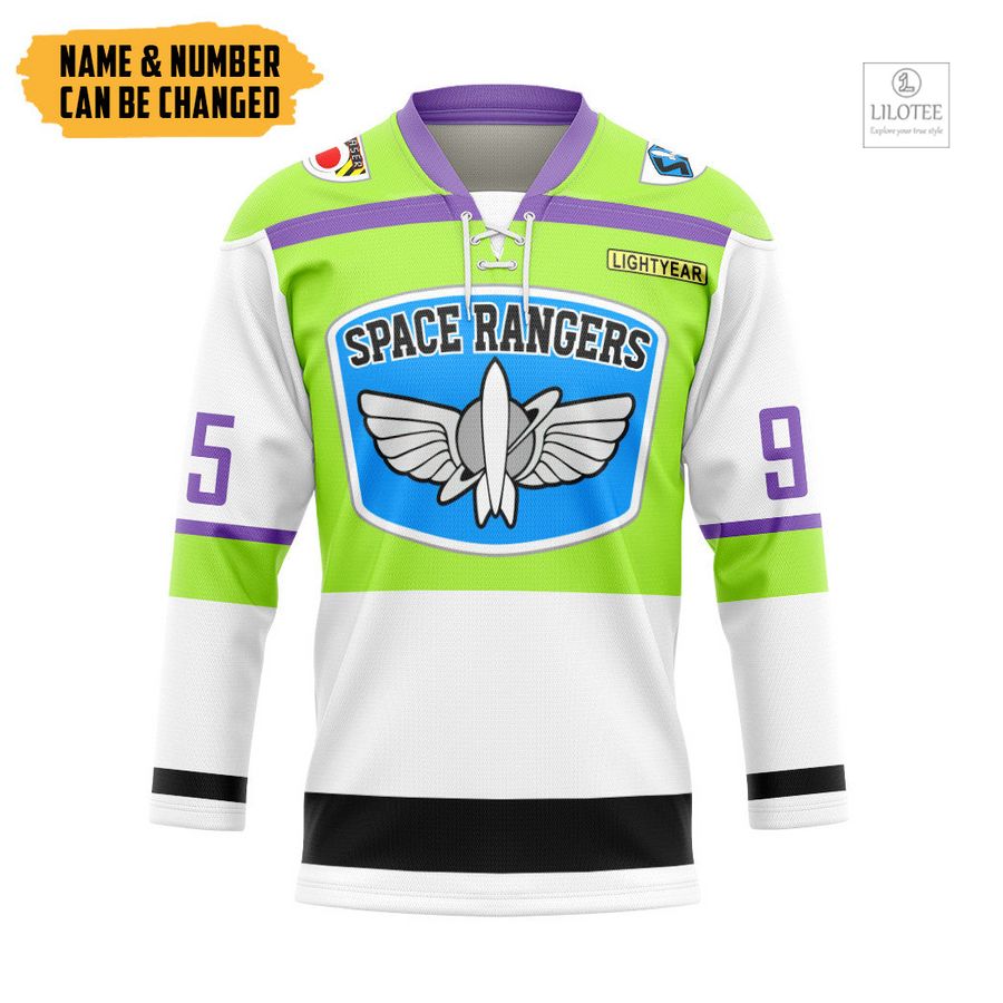 BEST Buzz Lightyear Custom Hockey Jersey 10