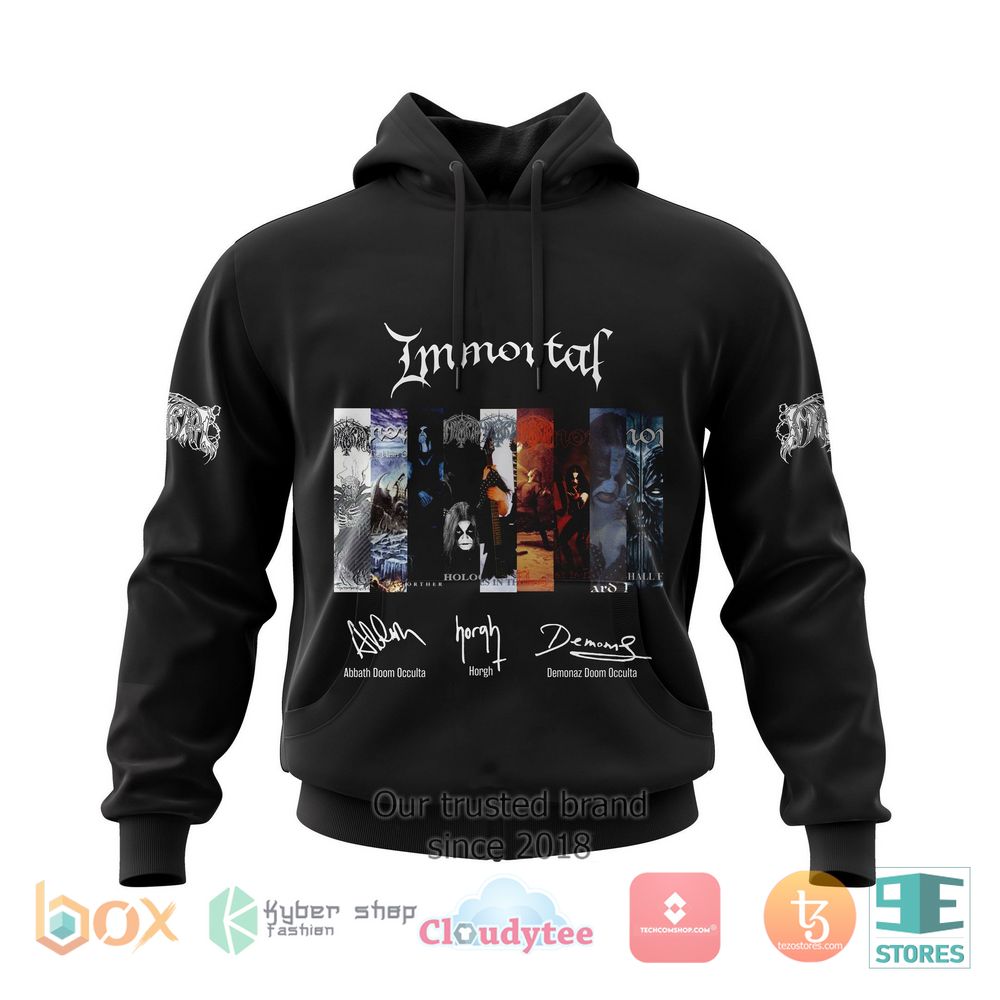 HOT Personalized Immortal Album Covers 3D hoodie 4