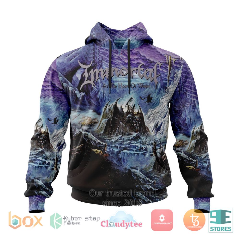HOT Personalized Immortal At the heart of winter 3D hoodie 4