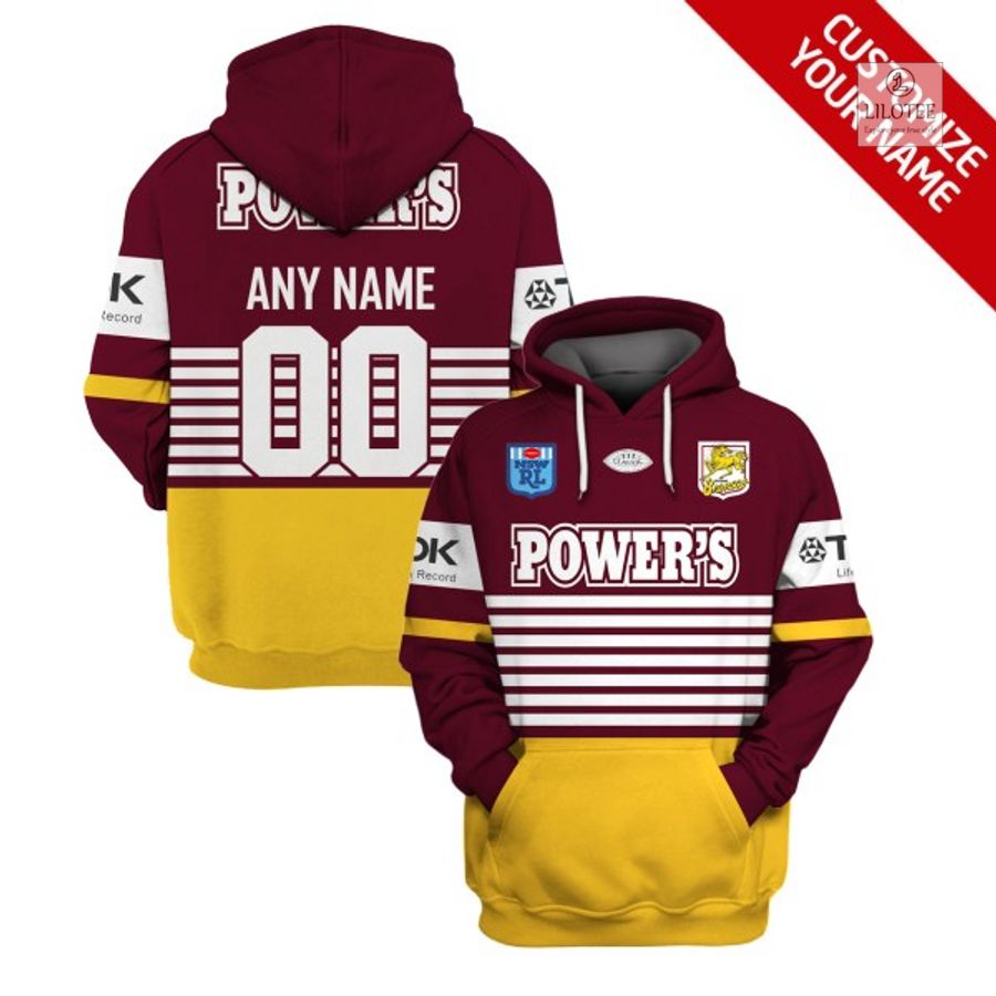 Top cool sherpa hoodie blanket for NRL fans 148