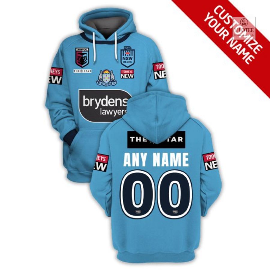 Top cool sherpa hoodie blanket for NRL fans 126