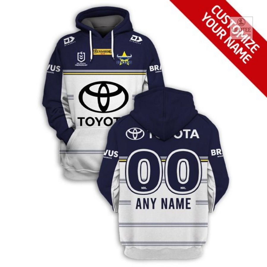 BEST North Queensland Cowboys Toyota White Custom Shirt, hoodie 17