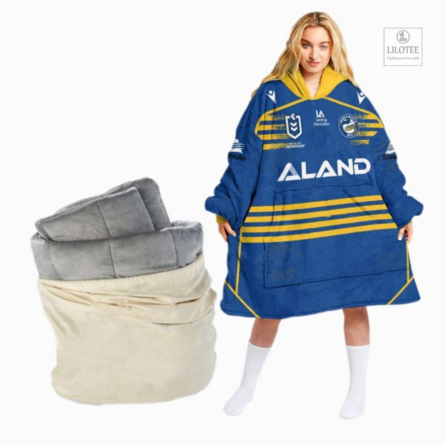 Top cool sherpa hoodie blanket for NRL fans 194