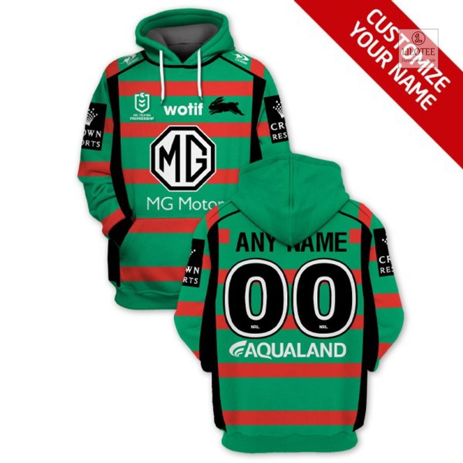 BEST South Sydney Rabbitohs MG Motor Black Custom Shirt, hoodie 17
