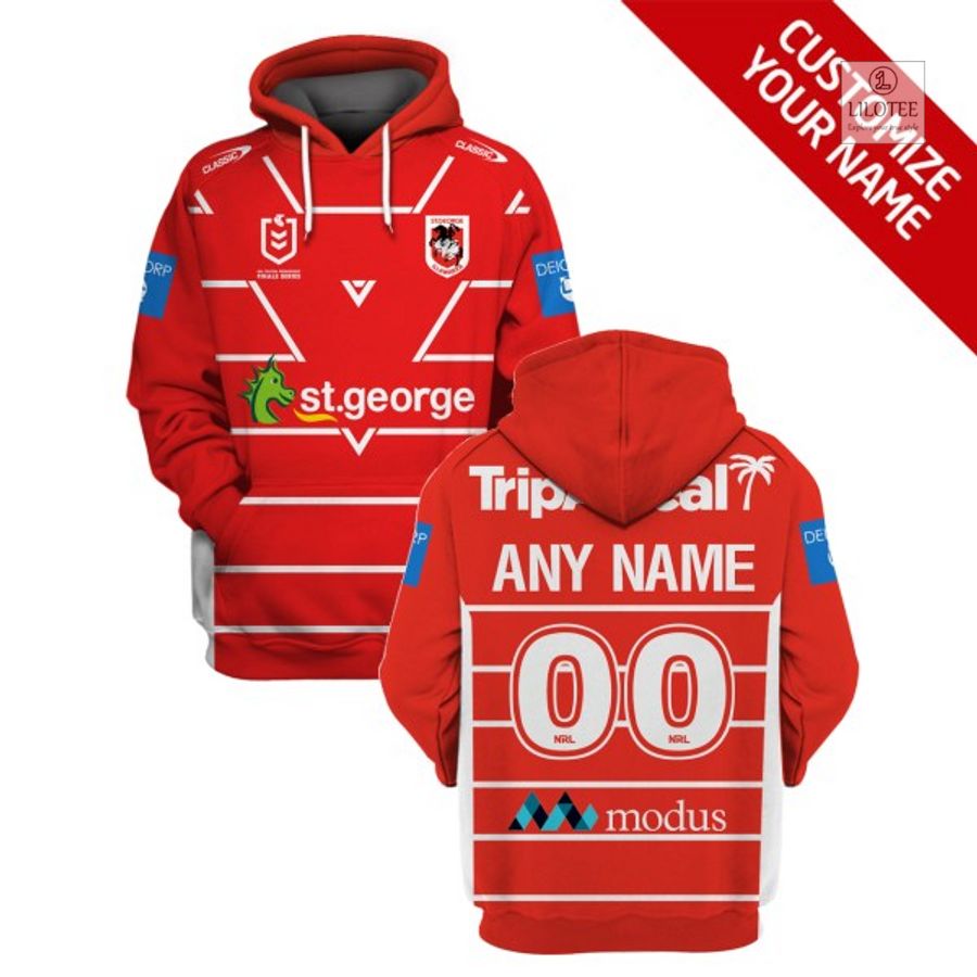 BEST St. George Illawarra Dragons Red Custom Shirt, hoodie 17