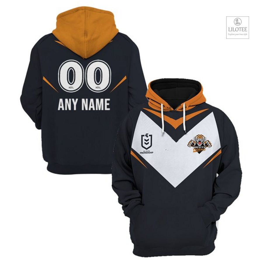 BEST Wests Tigers Black Grey Custom Shirt, hoodie 16