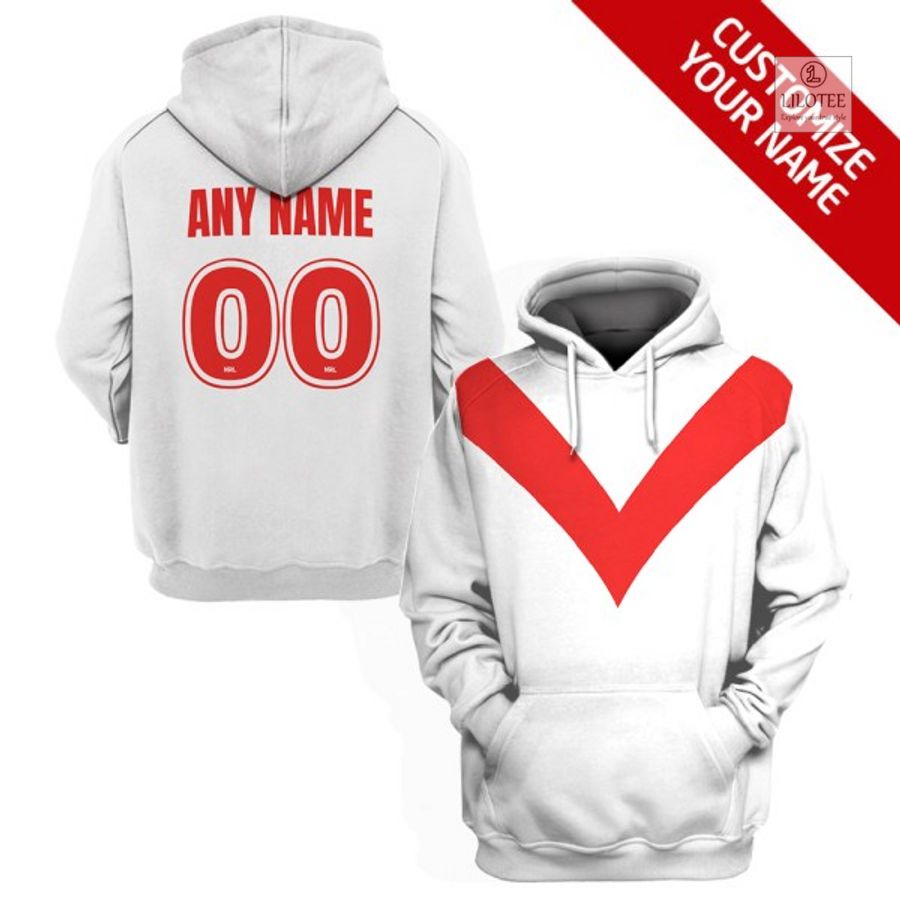 BEST White red Custom Shirt, hoodie 16