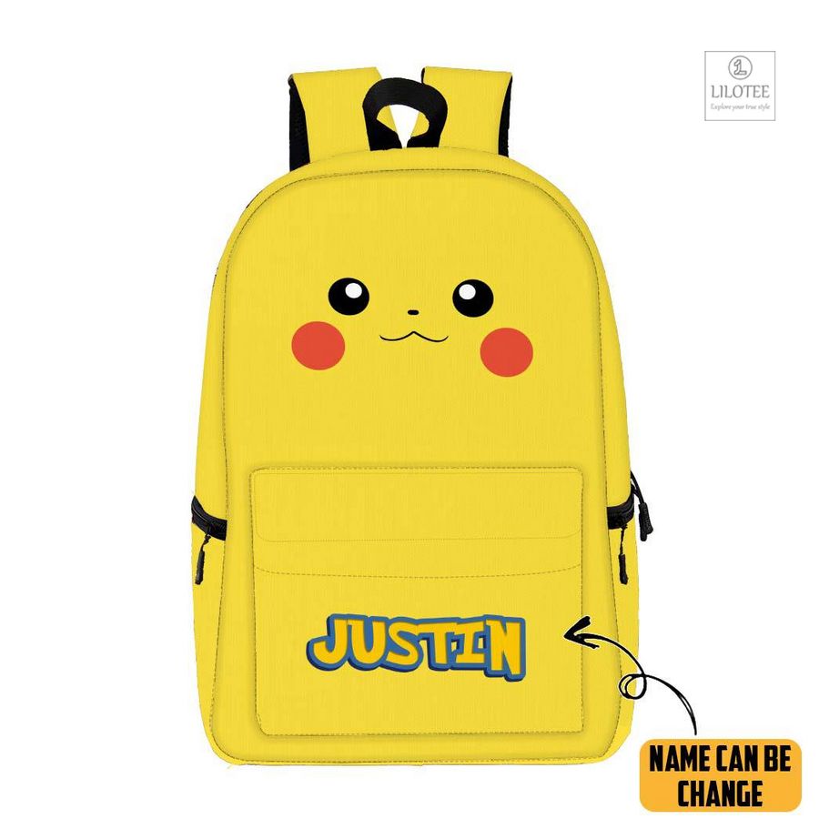 BEST Personalized Pokemon Pikachu Backpack 12