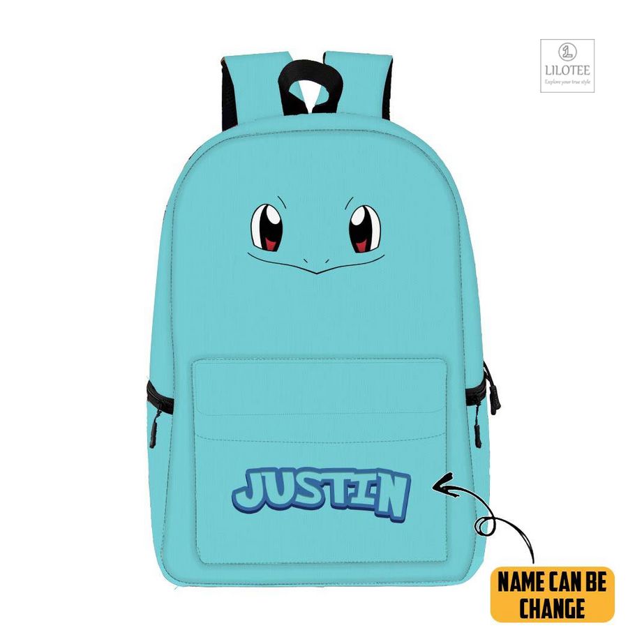 BEST Personalized Pokemon Squirtle Backpack 12