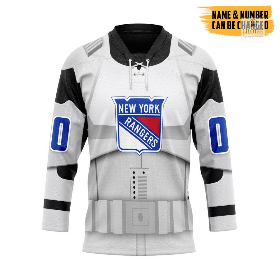 BEST Star Wars x New York Rangers May The 4th Be With You Custom Hockey Jersey 12