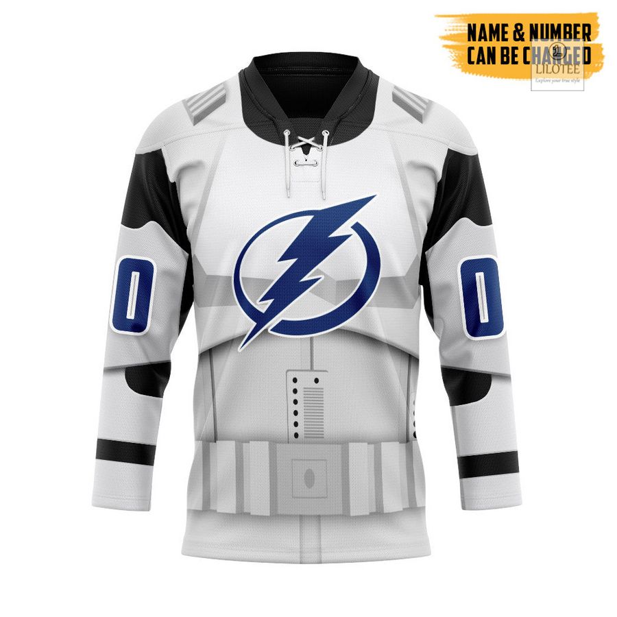 BEST Star Wars x Tampa Bay Lightning May The 4th Be With You Custom Hockey Jersey 13