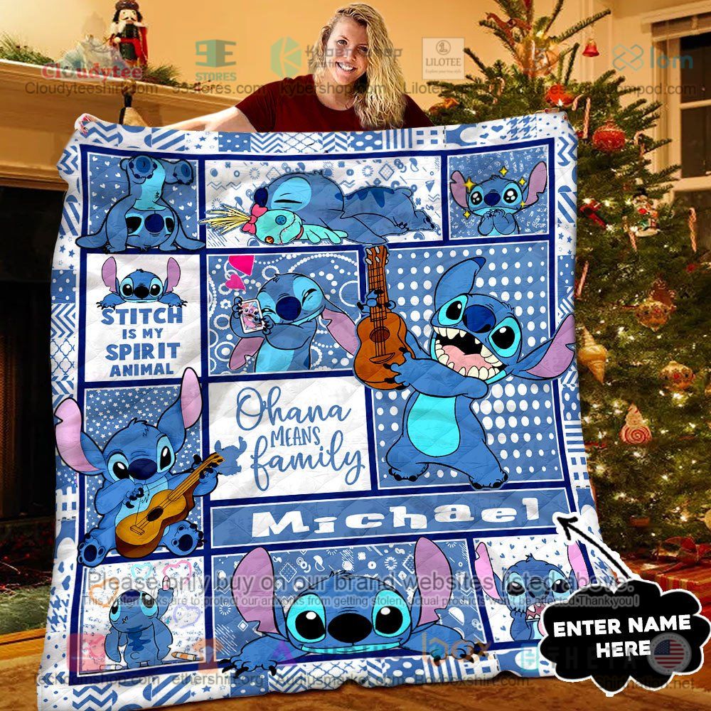 NEW Stitch Play Guitar Custom Name Quilt 7