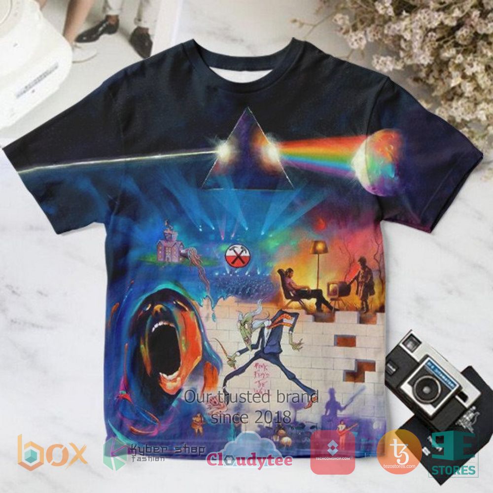 BEST Pink Floyd Mix album covers 3D Shirt 2