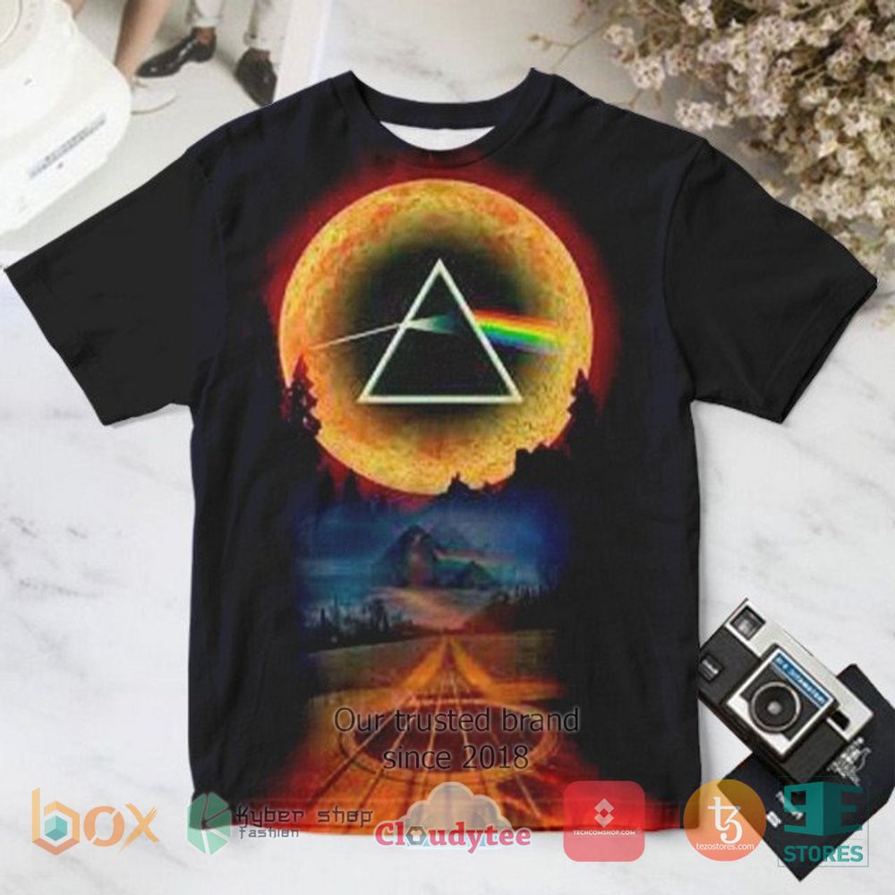 BEST Pink Floyd The Dark Side of the Moon 3D Shirt 2