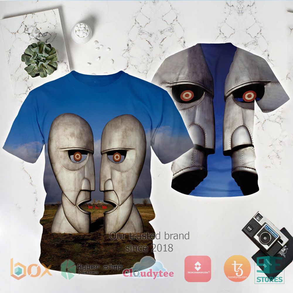 BEST Pink Floyd The Division Bell 3d illusion 3D Shirt 3
