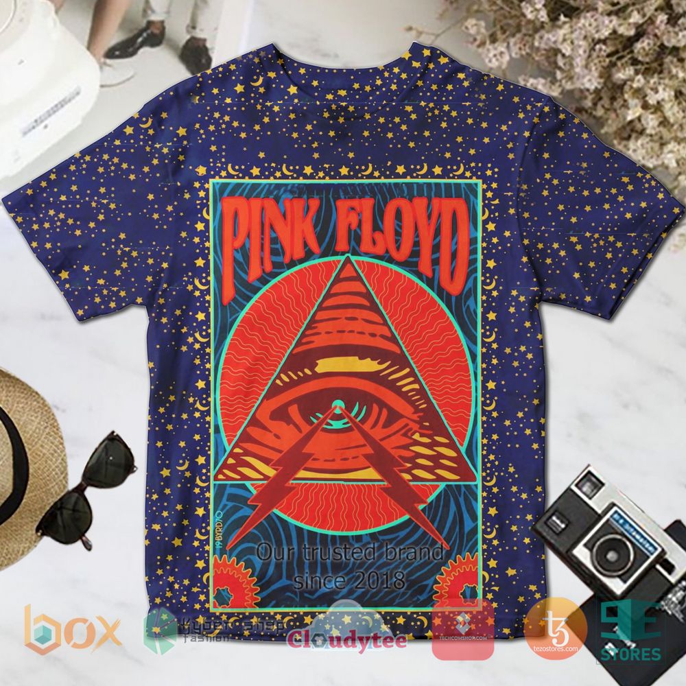 BEST Pink Floyd The Eye in The Pyramid 3D Shirt 2
