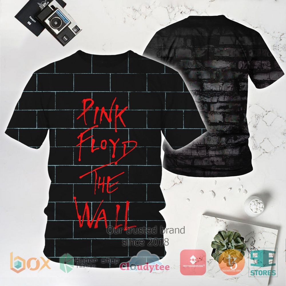 BEST Pink Floyd the wall black 3D Shirt 2