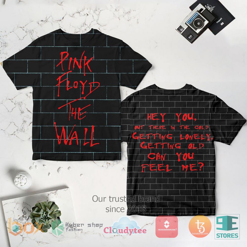 HOT Pink Floyd The Wall Can you feel me 3D T-Shirt 2