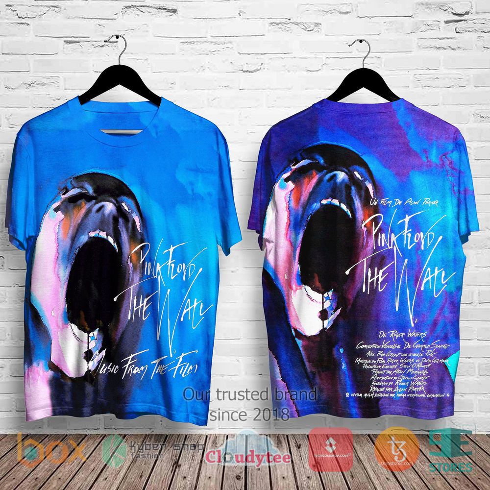 HOT Pink Floyd The Wall Music From the Film Album 3D Shirt 3