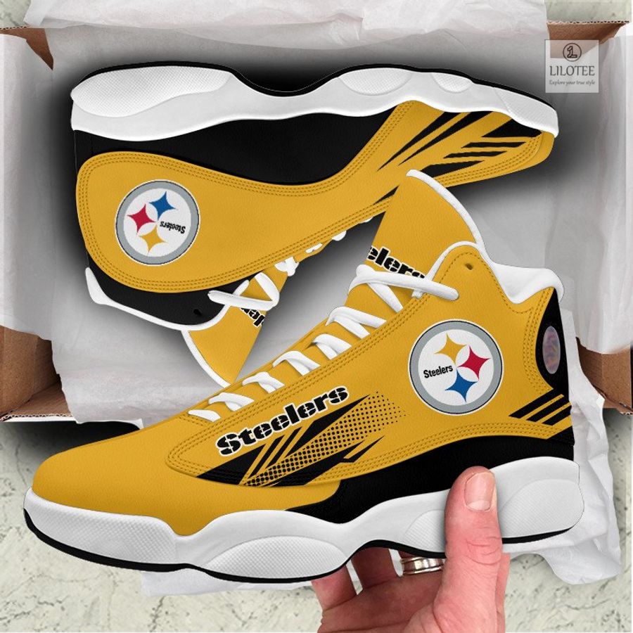 BEST NFL Pittsburgh Steelers Air Jordan 13 Sneaker 18
